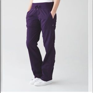 EUC Lululemon dance studio pants